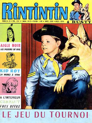 Scan de la Couverture Rintintin Rusty n 28